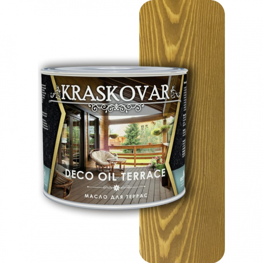 Масло для террас Kraskovar Deco Oil Terrace