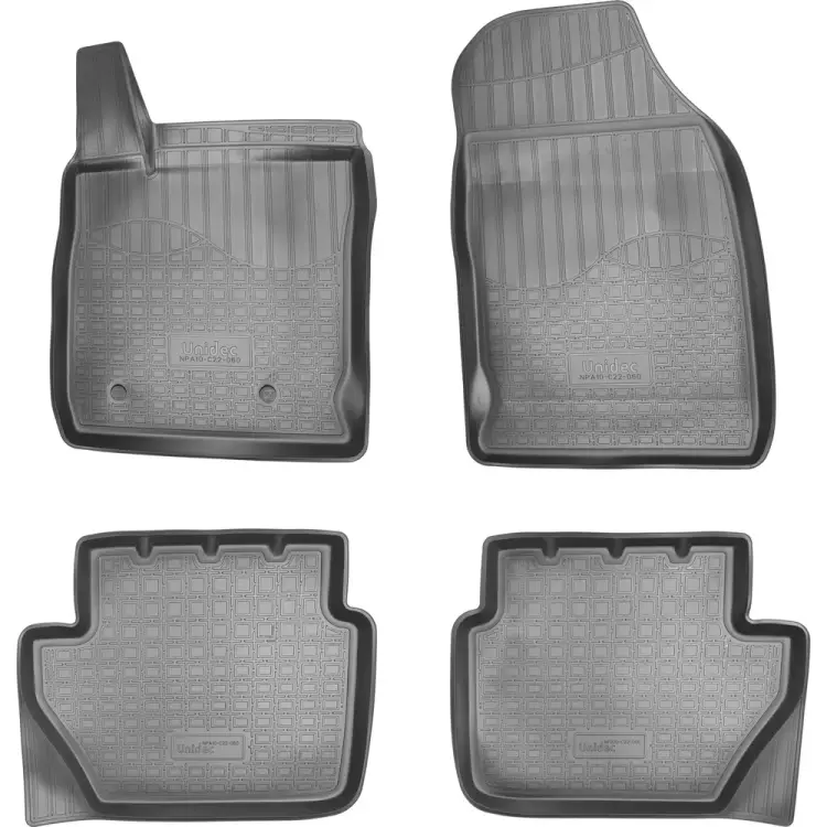 Салонные коврики для Ford EcoSport 3D 2014 UNIDEC NPA10-C22-060