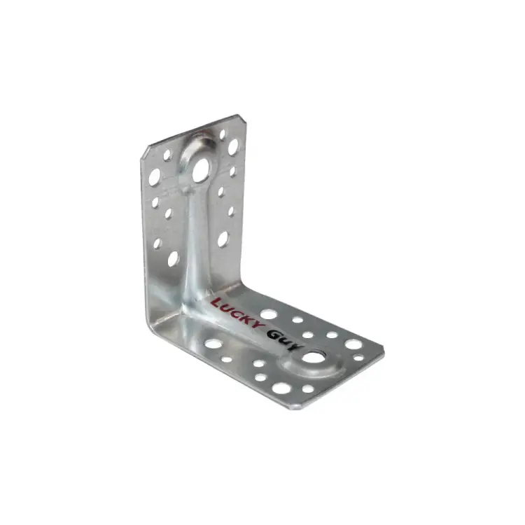 Усиленный оцинкованный крепежный уголок Lucky Guy 200 02 090 11
