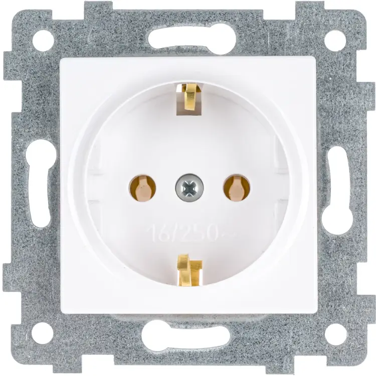 Механизм одноместной розетки Кунцево-Электро Аксиома 121001