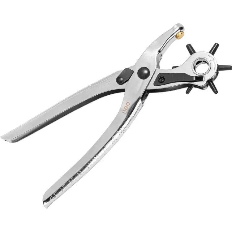 Револьверный дырокол для кожи DELI 6-в-1 DL1919C 98395 Револьверный дырокол для кожи DELI 6-в-1 DL1919C 98395