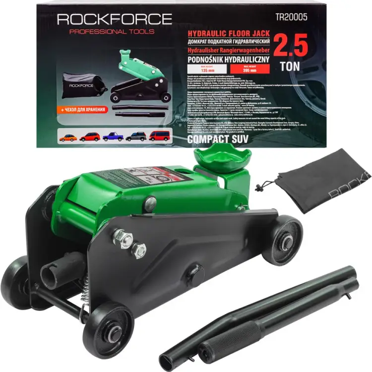Гидравлический подкатной домкрат Rockforce Компакт RF-TR20005 /NEW/(48152)