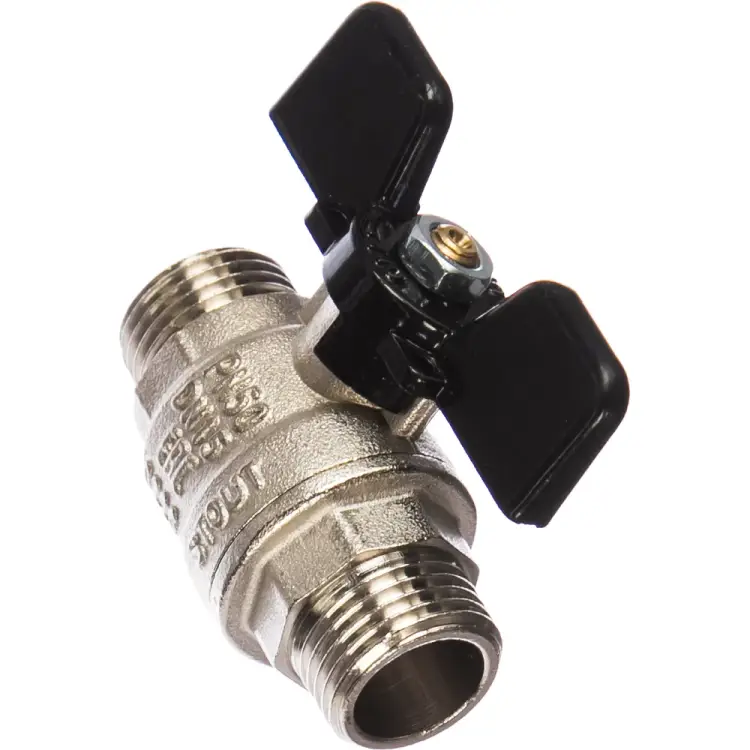 Полнопроходной шаровой кран STOUT RG008Q0M4ALB7B