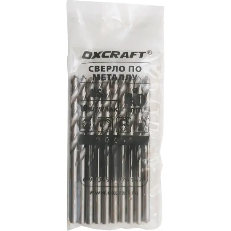 Сверло по металлу OXCRAFT PO000147760