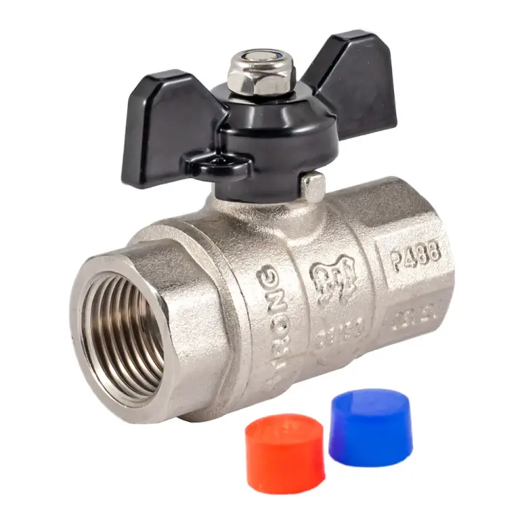 Шаровой кран PROFACTOR в/в бабочка 1/2 дюйма PF FBV 282