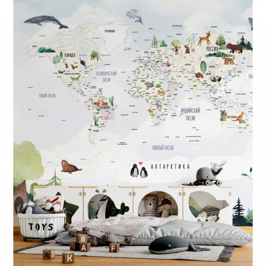 Фотообои Onprint ANIMAP2 КФ