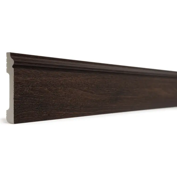 Ударопрочный влагостойкий напольный плинтус Decor-Dizayn 005-93SH