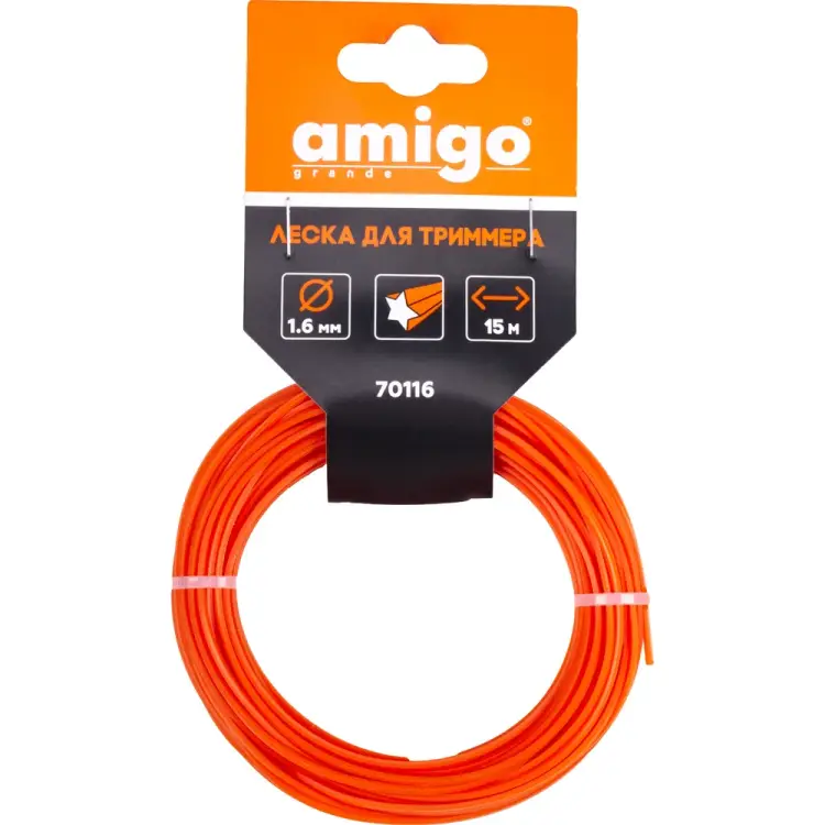Леска для триммера AMIGO 70116