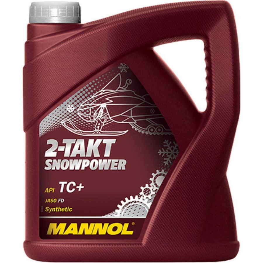 Масло 4T для 2-х тактных снегоходов MANNOL Snowpower