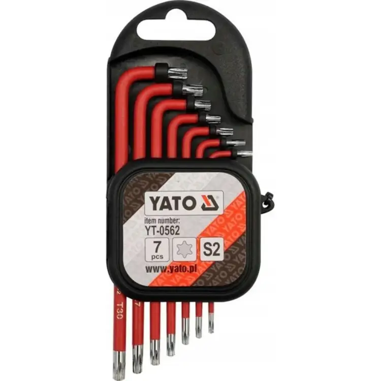Набор ключей YATO TORX TAMPER PROOF YT-0562 Набор ключей YATO TORX TAMPER PROOF YT-0562