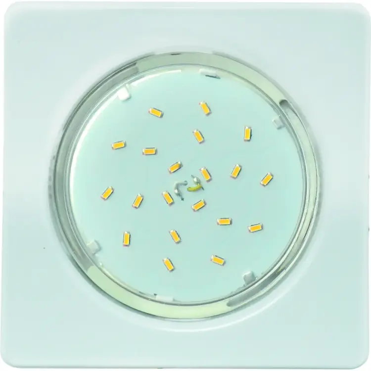 Квадратный плоский светильник Ecola Square open edge FW53N4ECB