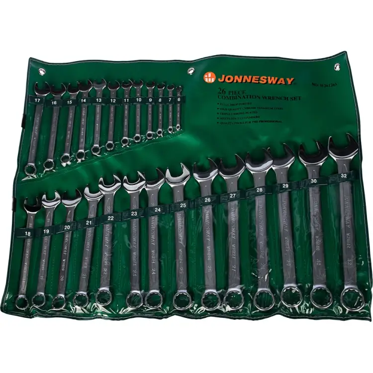 Набор комбинированных ключей Jonnesway W26126S