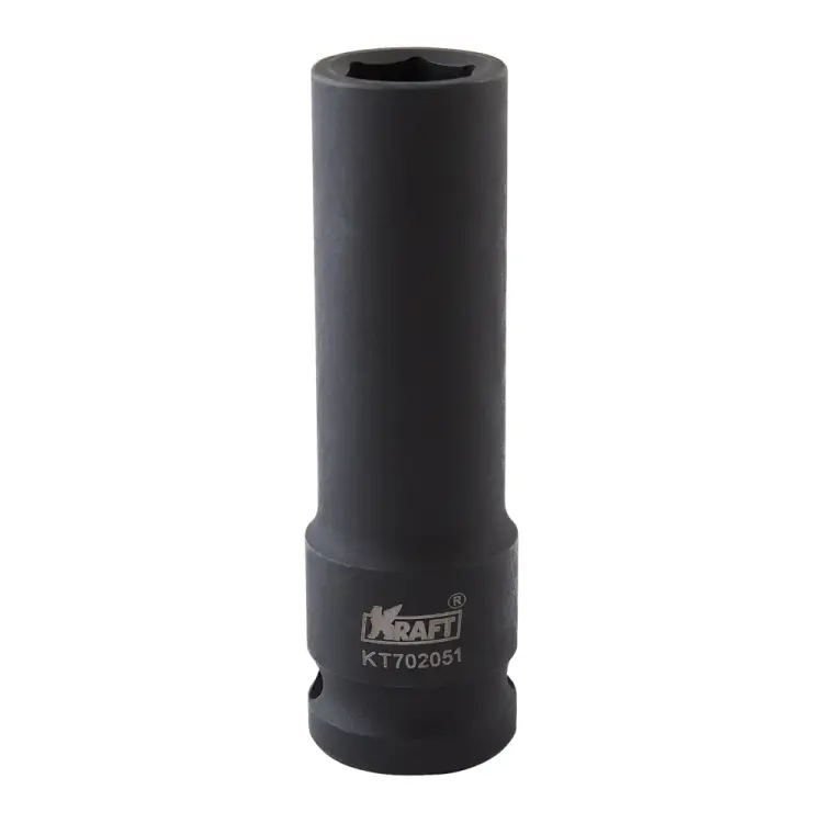 Удлиненная ударная шестигранная головка KRAFT KT 702051