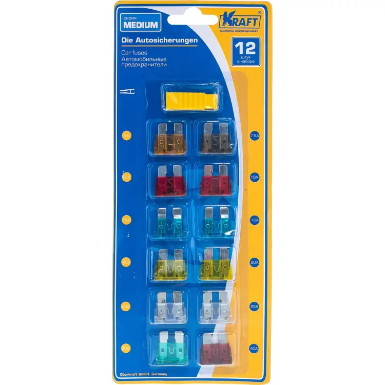 Набор предохранителей KRAFT MEDIUM 870000