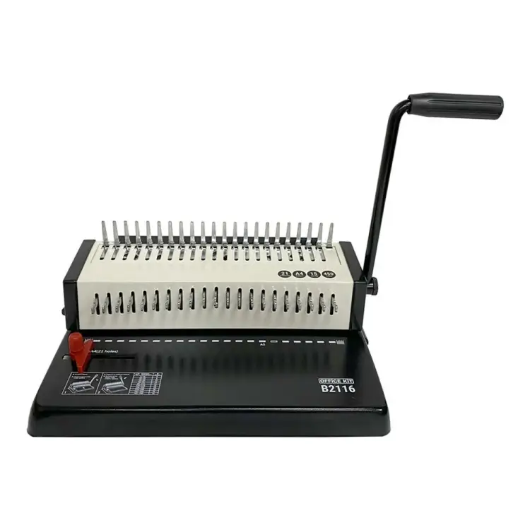 Переплетный аппарат на пластиковую пружину Office Kit B2116