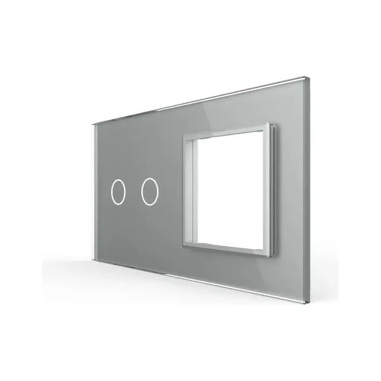 Панель для сенсорного выключателя и розетки LIVOLO BB-C7-C2/SR-15