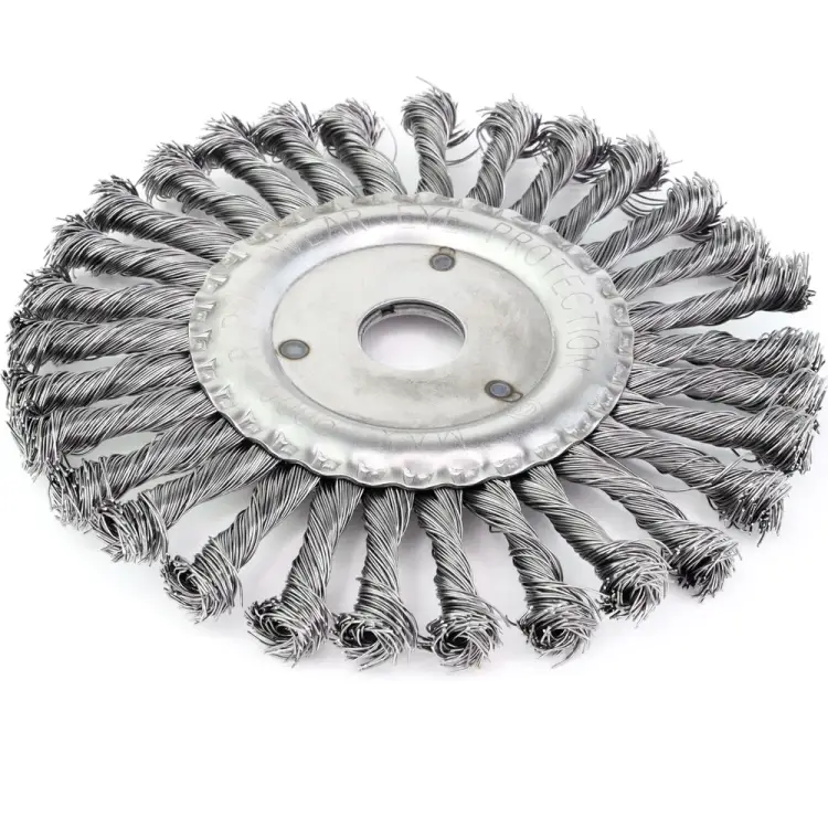 Дисковая щетка для УШМ EuroBrush 13-142 EB-DST6 Дисковая щетка для УШМ EuroBrush 13-142 EB-DST6