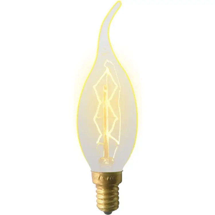 Лампа накаливания Uniel IL-V-CW35-60/GOLDEN/E14 ZW01 UL-00000483