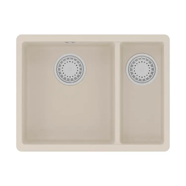 Кухонная мойка Lemark SINARA 550.2-U цвет: шампань 9910084 Кухонная мойка Lemark SINARA 550.2-U цвет: шампань 9910084