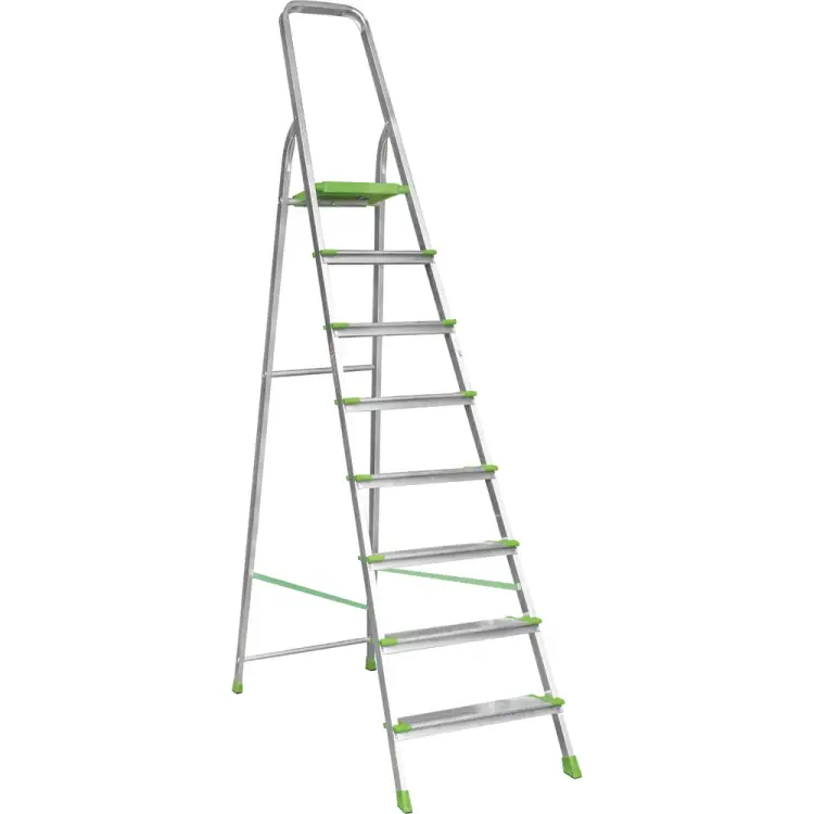 Алюминиевая стремянка Новая Высота 2117108 Алюминиевая стремянка Новая Высота 2117108