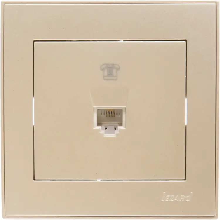 Телефонная розетка Lezard RAIN 703-3030-137