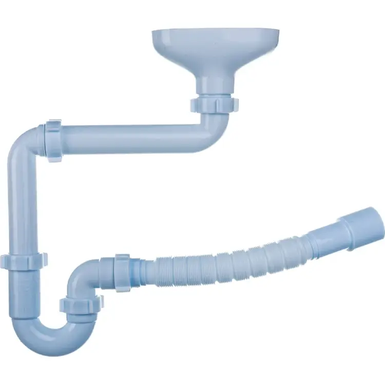 Трубный смещенный сифон АНИ Пласт DR5015 025-0544