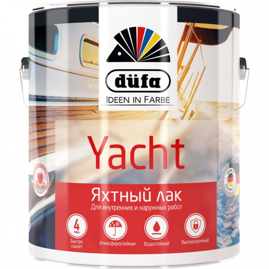 Яхтный лак Dufa Retail YACHT