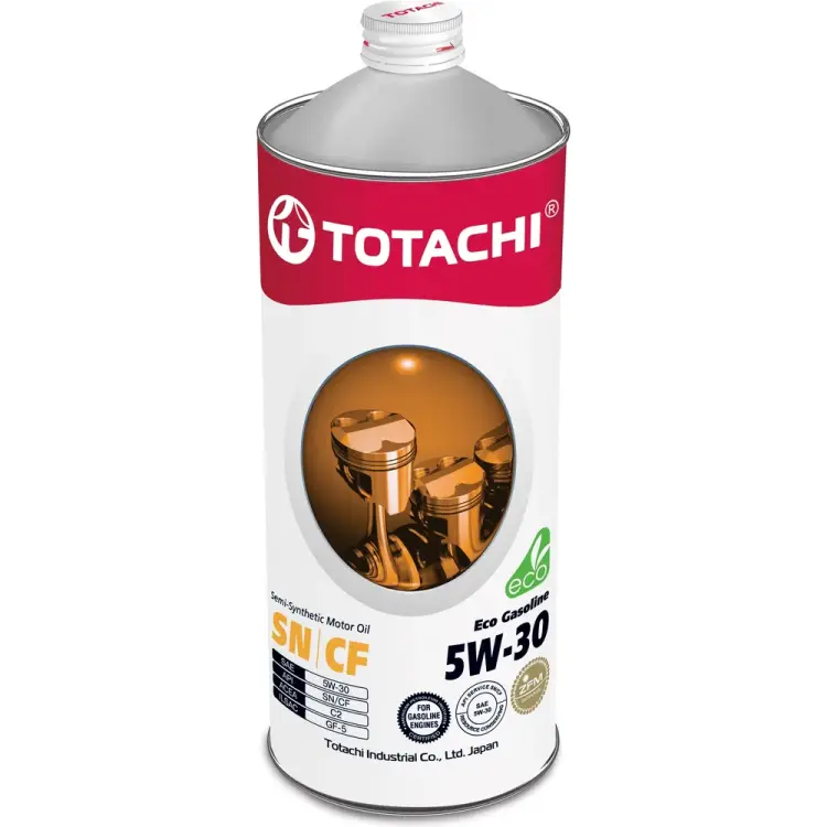 Моторное масло Totachi Eco Gasoline Semi-Synthetic SN/CF 5W-30 4589904934858