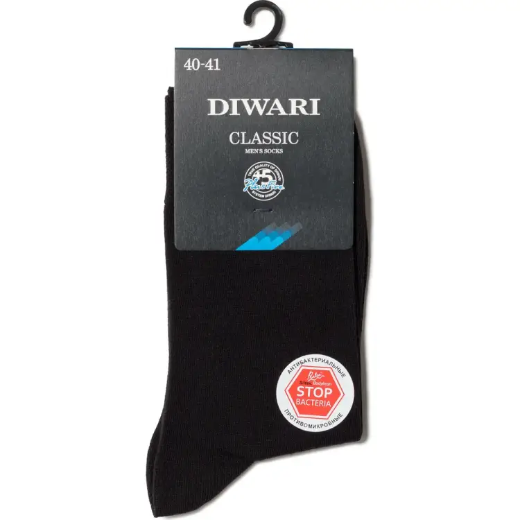Мужские антибактериальные носки DIWARI CLASSIC 7С-40СП 1001330150020009984