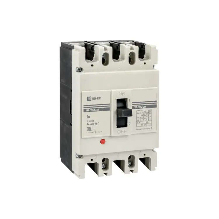 Автоматический выключатель EKF ВА-99М PROxima mccb99-4P5In250-250m