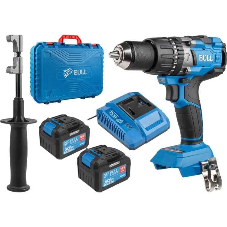 Аккумуляторная дрель-шуруповерт BULL SR 1805 1329604