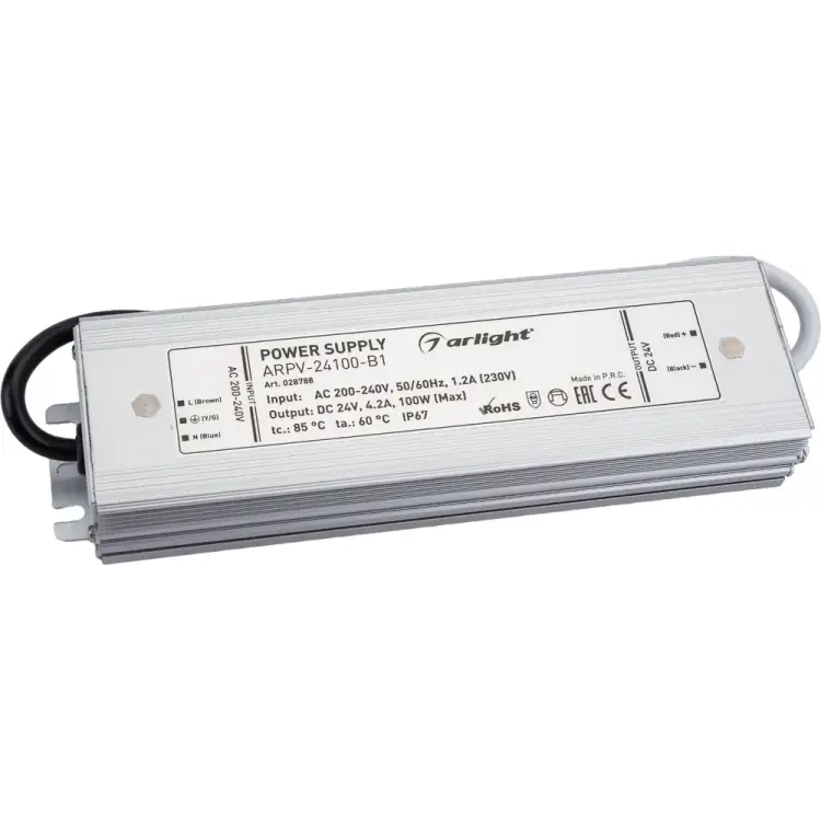 Блок питания Arlight ARPV-24100-B1 028788 Блок питания Arlight ARPV-24100-B1 028788