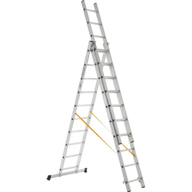 Трехсекционная лестница Inforce ЛП-03-10