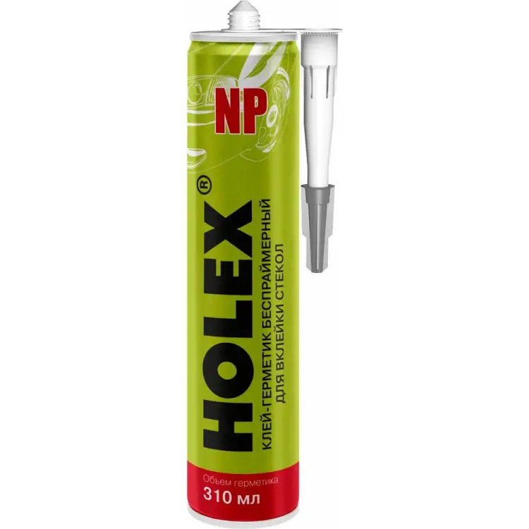 Беcпраймерный клей-герметик для вклейки стёкол Holex NP HAS-384493 Беcпраймерный клей-герметик для вклейки стёкол Holex NP HAS-384493