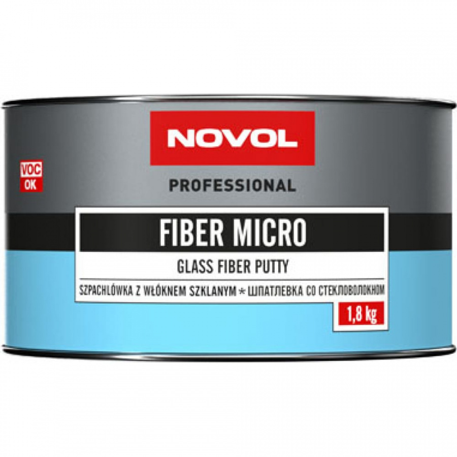 Шпатлевка NOVOL FIBER MICRO