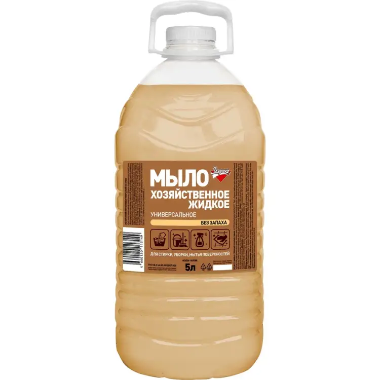 Хозяйственное жидкое универсальное мыло Золушка М-02-5с