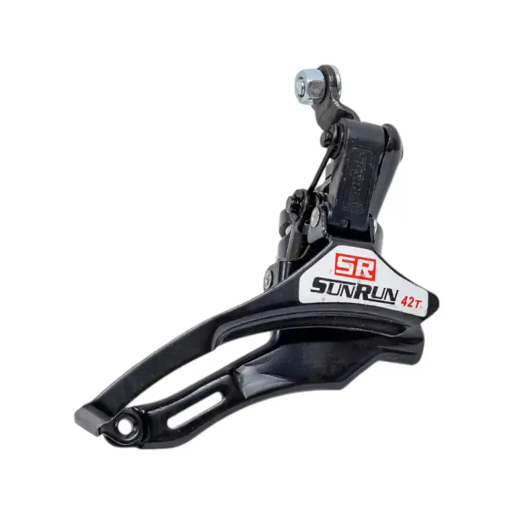 Передний переключатель SUN RUN хомут 28.6мм, 42Т, нижняя тяга, черный HQ-0013913
