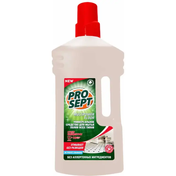 Щелочной очиститель для мытья полов PROSEPT Multipower FLOOR 230-1