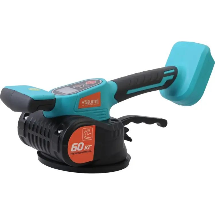 Аккумуляторная виброприсоска для укладки плитки Sturm 1BatterySystem TV1860