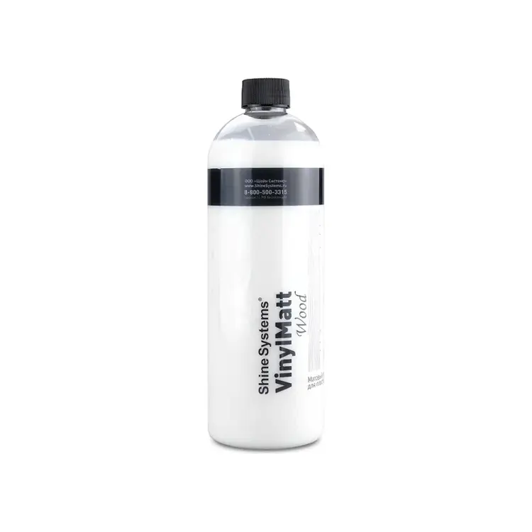 Матовый полироль для пластика салона Shine systems VinylMatt Wood SS853