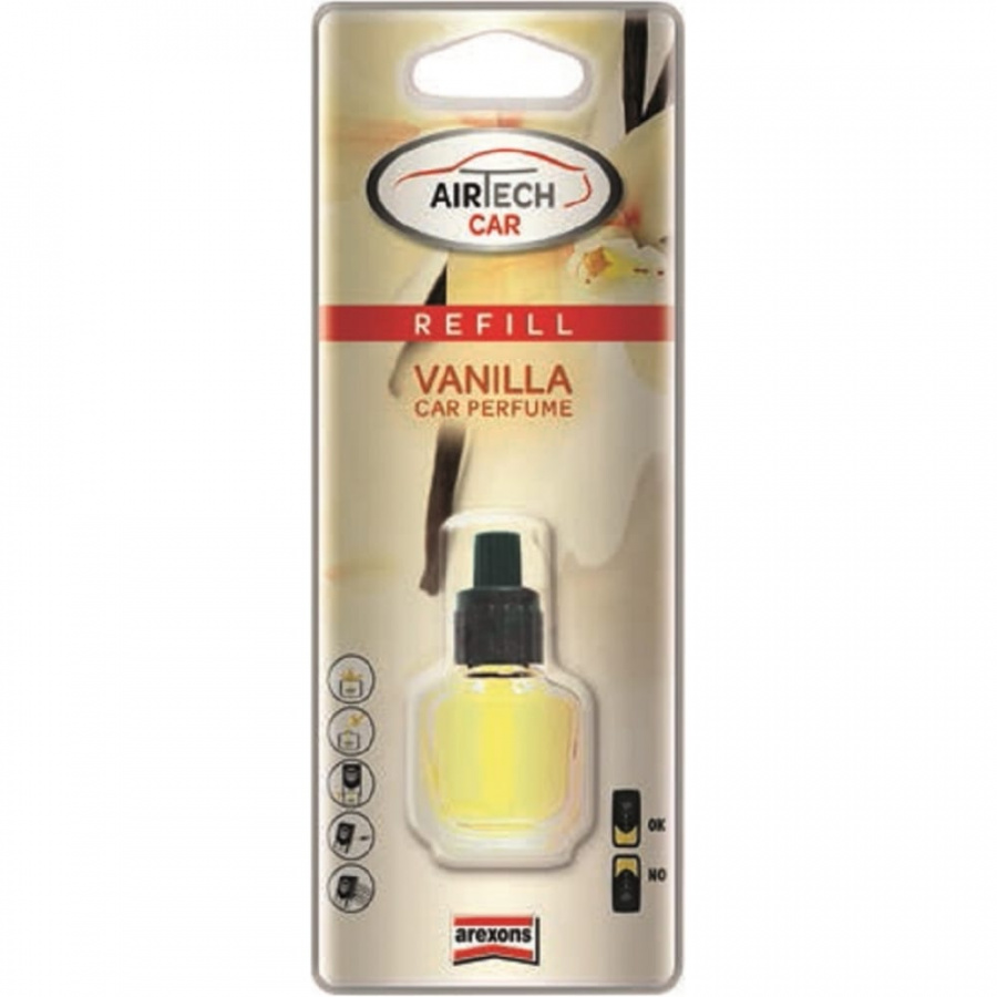 Сменный блок AREXONS Airtech Car Perfume VANILLA REFILL