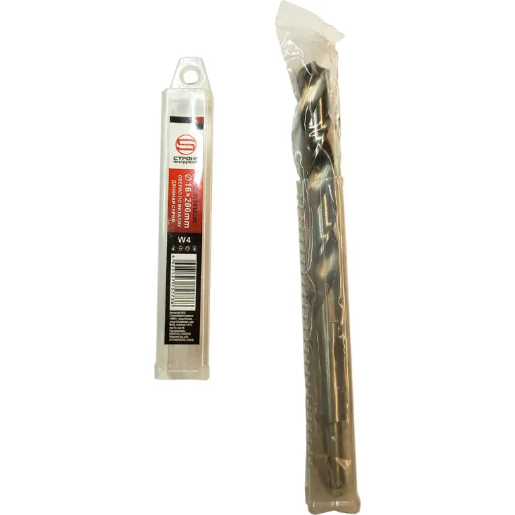 Винтовое спиральное сверло по металлу Strong СTC-019016200