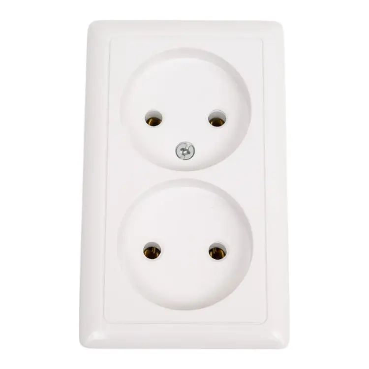 Двойная розетка Systeme Electric ХИТ RA16-237I-B