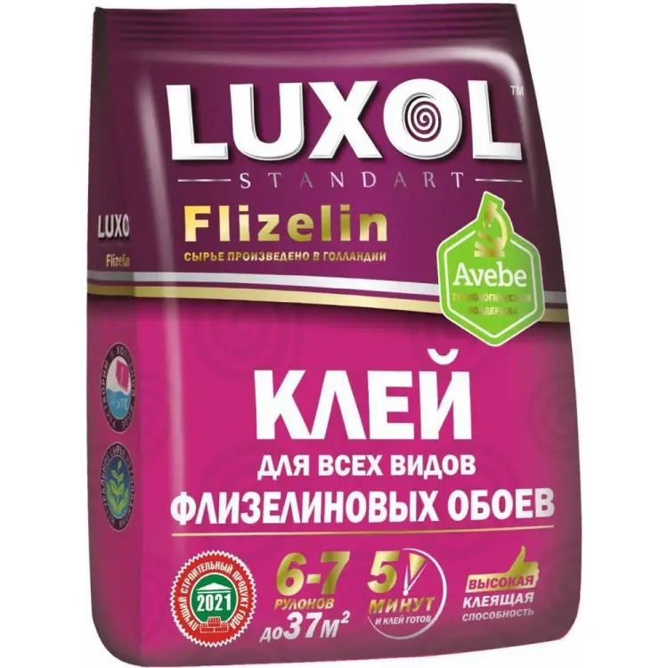 Обойный клей LUXOL Standart флизелин (Standart) 200г. Обойный клей LUXOL Standart флизелин (Standart) 200г.