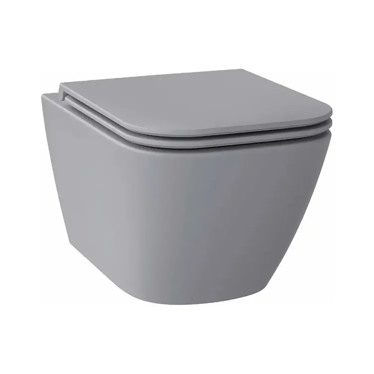 Безободковый подвесной унитаз Wellsee Pure BY 182605001