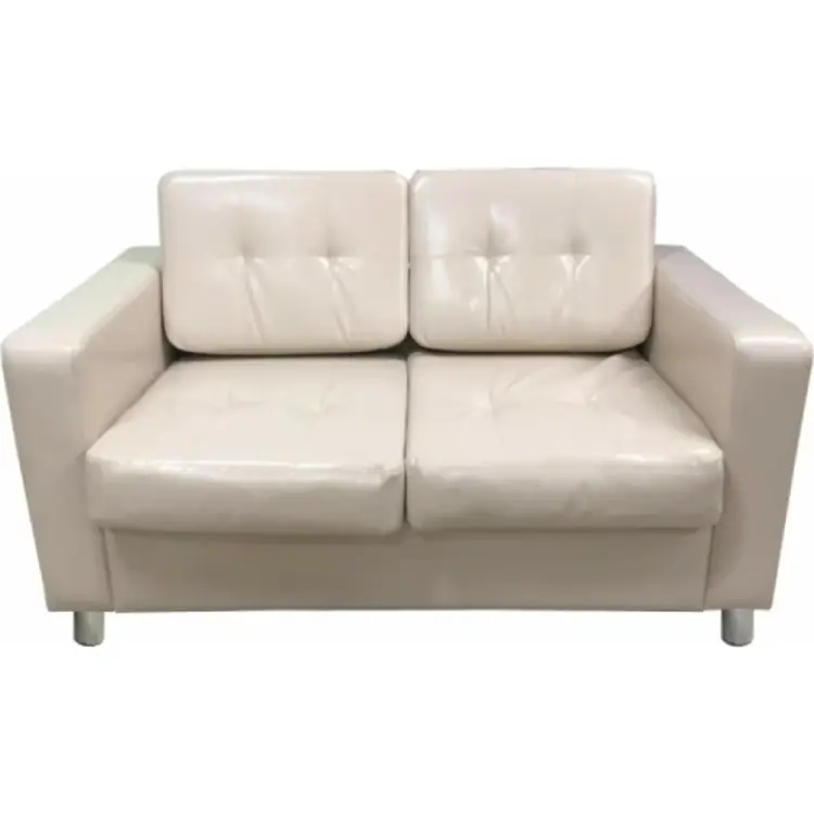 Двухместный диван Мягкий Офис кремовый ОК202КРМ