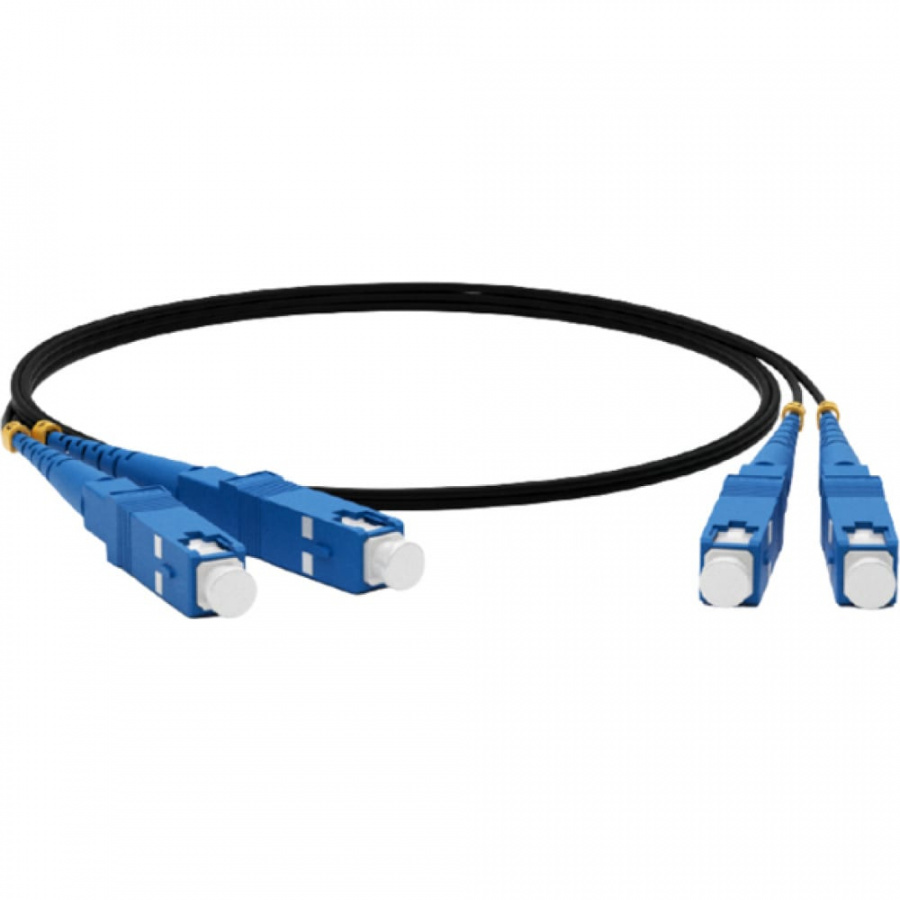Волоконно-оптический шнур Hyperline FC-D2-9-SC/UR-SC/UR-H-3M-LSZH-YL