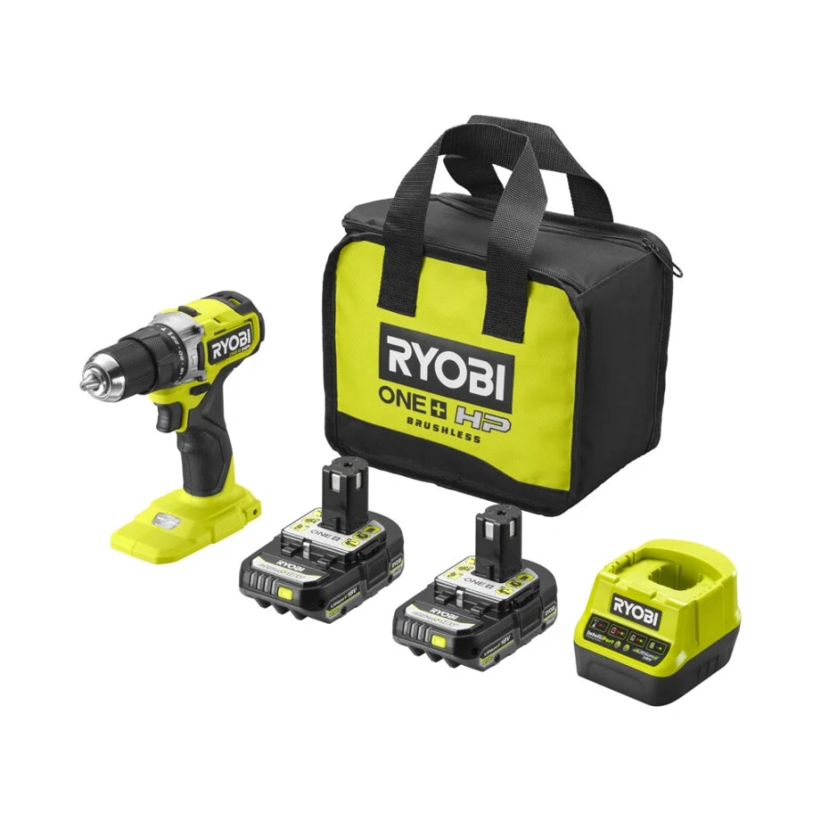 Ударная бесщеточная дрель-шуруповерт Ryobi ONE+ RPD18C-220S 5133004982