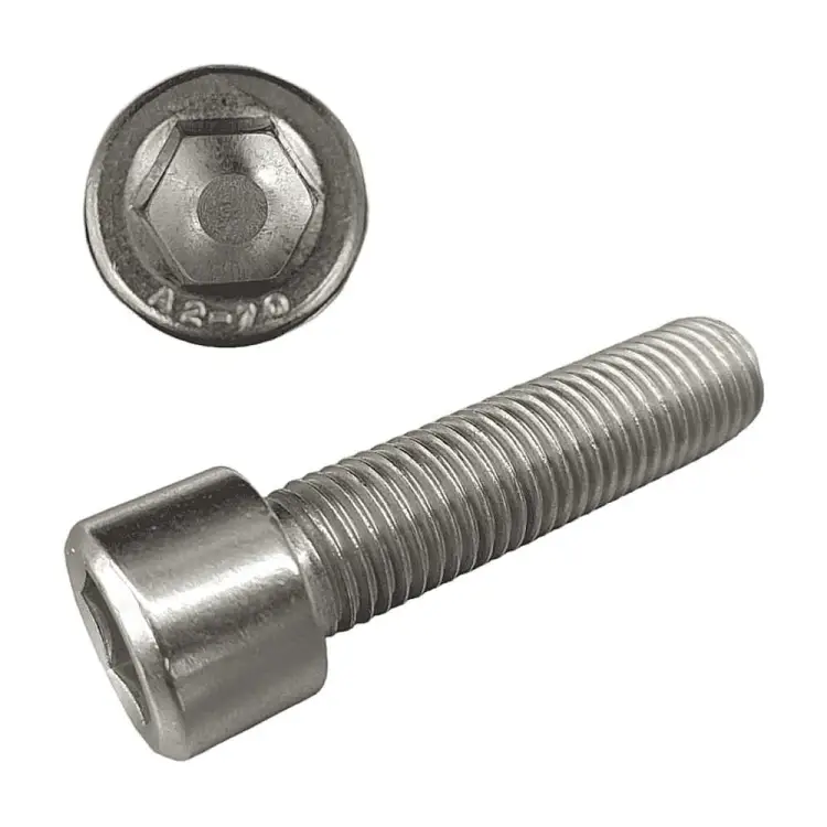 Нержавеющий винт 23 БОЛТА М5x25, DIN 912, 10 шт. АС9100502593007