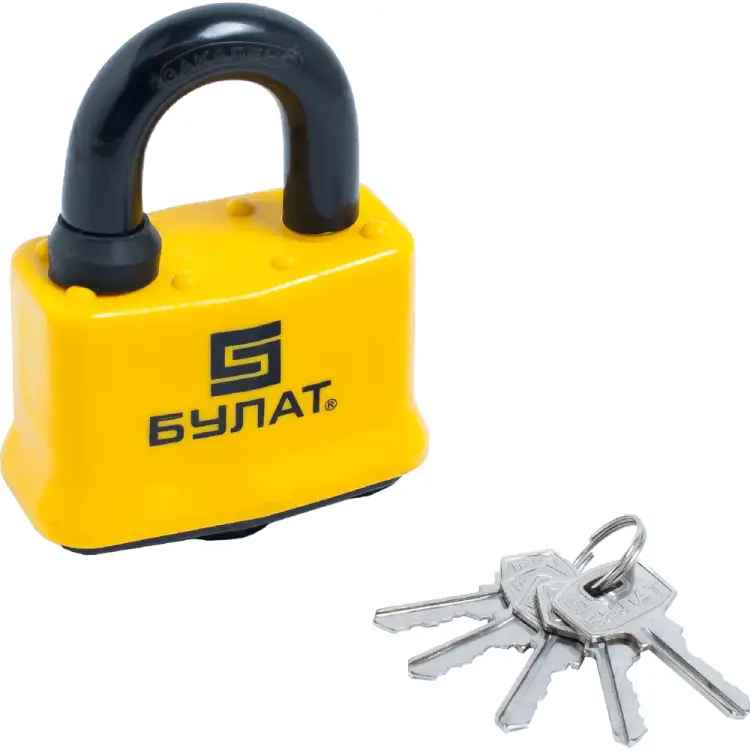 Всепогодный навесной замок БУЛАТ ВС 0365 13456